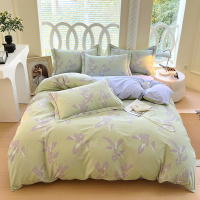 科朴优品 全棉加厚四件套-午后花茶KUUP-CM009-240*245cm