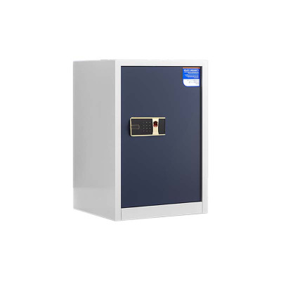 正斌保密柜财务档案柜文件柜办公室资料储物柜保险柜电子密码国保锁单门白灰-指纹密码锁