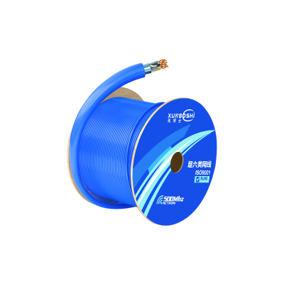 讯博士(XUNBOSHi) CLFB305M 超六类万兆非屏蔽网线 305米/箱 (计价单位:箱) 蓝色