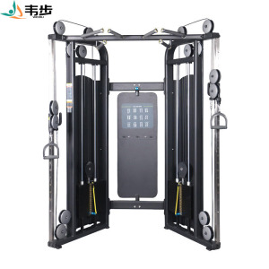 韦步EM1027A商用小飞鸟双臂拉力机(带后护板)力量训练器械