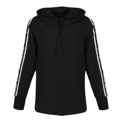 adidas阿迪达斯夹克女装新款W C90 WB梭织透气时尚连帽外套EH6485 D