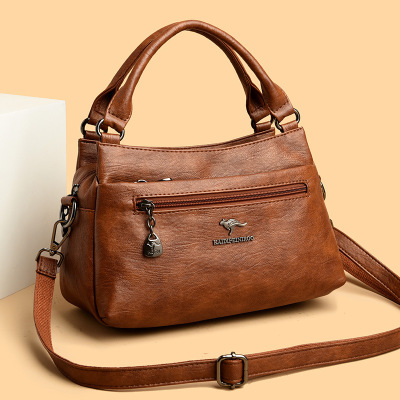 包包女包新款斜挎包女士时尚手提包中年妈妈包单肩包