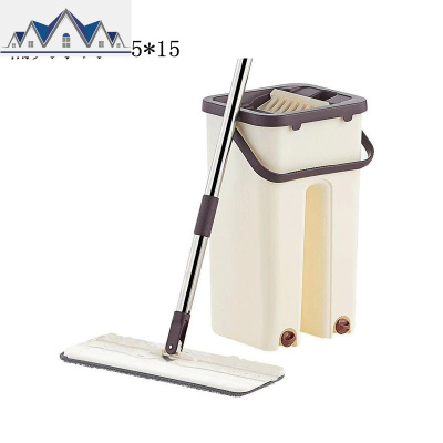 免手洗平板拖把吸水家用干湿一拖免洗地净拖布刮刮乐懒人拖地 三维工匠