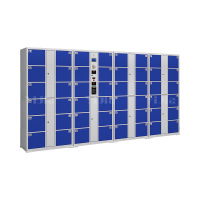 翌嘉YJ4082616电子存包柜智能寄存柜密码柜子储物柜 48门条码款