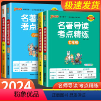 7年级 初中通用 [正版]2024名著导读考点精练初中经典常谈七八九年级 名著导读与考点中考总复习资料中外文学名著语文阅
