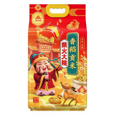 柴火大院香稻贡米东北大米5kg香米粳米真空包装