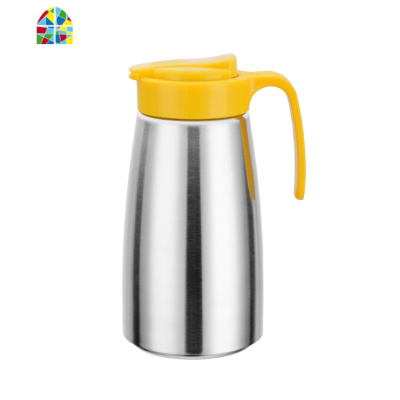 冷水壶不锈钢304加厚家用饮水壶韩式马卡龙色壶学生宿舍凉水壶 FENGHOU 灵动绿本色201不锈钢水壶