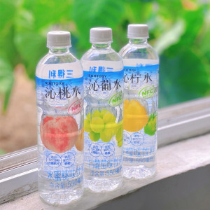 三得利沁桃沁柠沁葡550ml蜜桃蜂蜜果味饮料[MR]