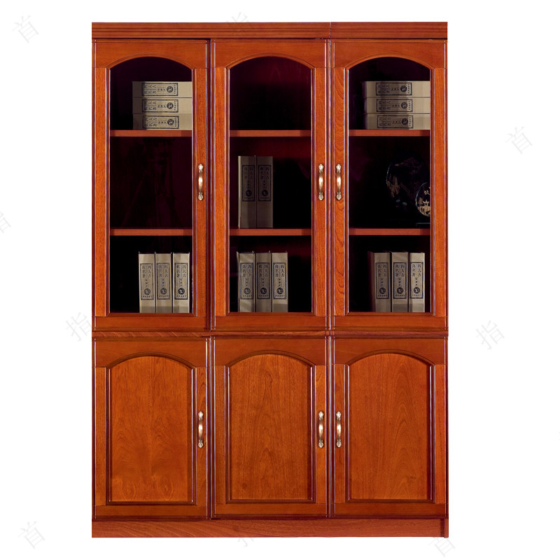 首指(SZ)木质文件柜/办公柜/三门书柜JE-0403