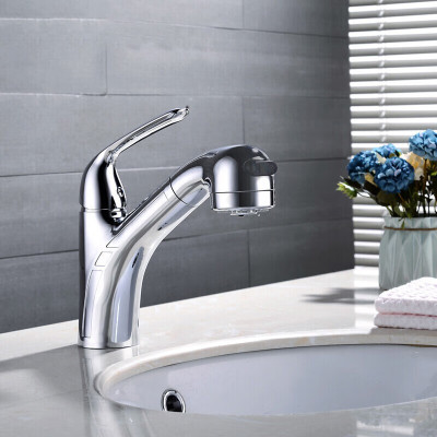 欧琳(OULIN)水龙头面盆洗脸盆抽拉式水龙头MPUC101