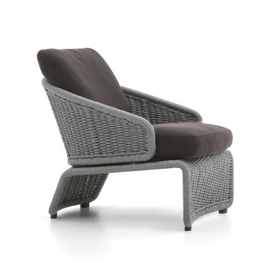 金菲罗格 设计师户外沙发庭院室外藤编家具休闲藤沙发组合 单人沙发