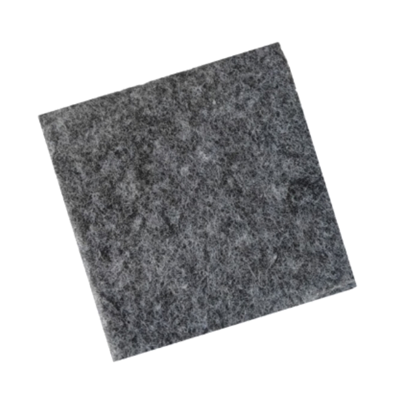 地造天成 DT130 纤维隔音棉材料可做地毯50*50cm (计价单位:平方米) 灰色