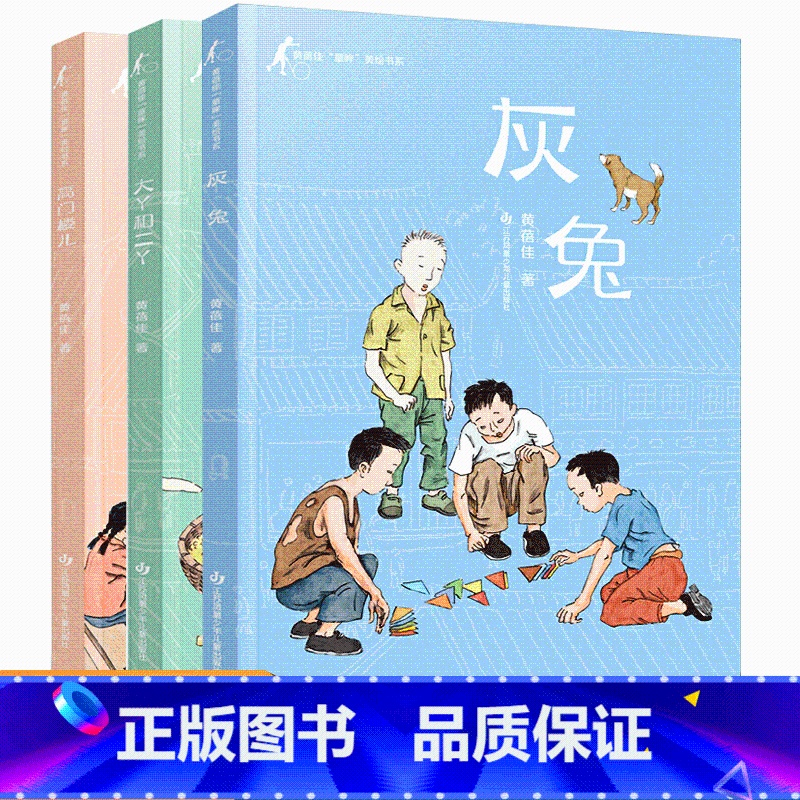 [正版]全套3本大丫二丫高门楼儿灰兔 黄蓓佳童眸美绘书系6-14儿童课外阅读书籍关注当下乡村孩子的生活话题新颖角度别致