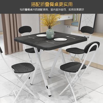 折叠椅子家用餐椅靠背椅培训椅学生宿舍椅简约电脑椅便携折叠圆凳