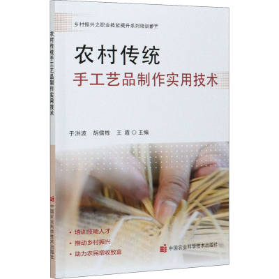 [M]农村传统手工艺品制作实用技术-9787511649584