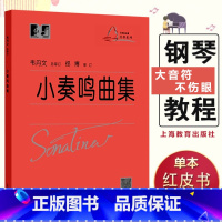 [正版]小奏鸣曲集大符头版钢琴曲集基础入门学习 红皮书小奏鸣曲集大字版小奏鸣曲集大音符钢琴曲集入门教程大开本