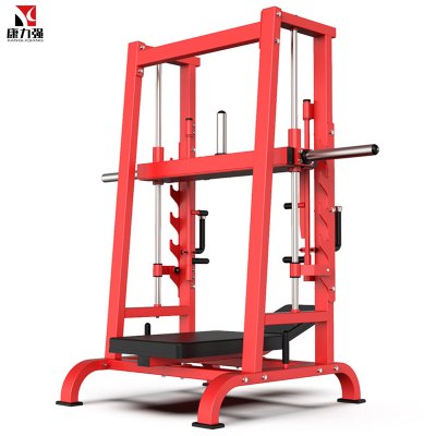 康力强KLQ964商用悍马挂片系列健身房卧式腿部上蹬倒蹬训练机力量器