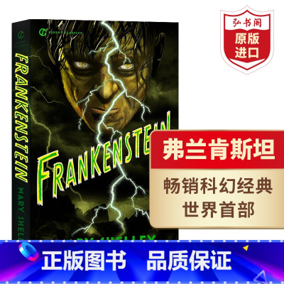[正版]弗兰肯斯坦 科学怪人 英文原版 Frankenstein 玛丽雪莱 MaryShelley 首部科幻小说 课外
