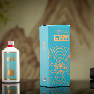 茅台镇康兴酒业黔草香2013JN酱香型坤沙白酒53度纯粮陈酿口粮酒500ml礼盒装