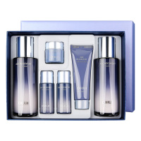 OHUI欧蕙逆时空水乳护肤套装 补水保湿胶原蛋白赋活弹性淡化细纹提拉紧致[小样以实物为准] 水150ml乳130ml