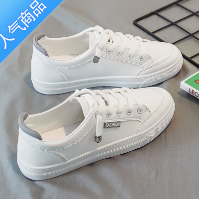 SUNTEK小白鞋子女2023年春夏季新款百搭女鞋韩版网面透气休闲平底鞋板鞋