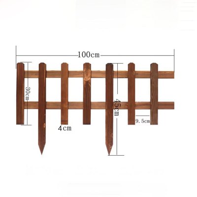 防腐木栅栏 100*30cm 板厚约13mm