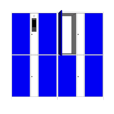海铁科技智能储物柜(颜色可选)8门人脸识别/台