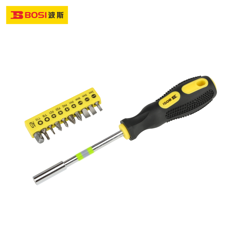 波斯(BOSI) 荧光系列多用螺丝批 6寸 支