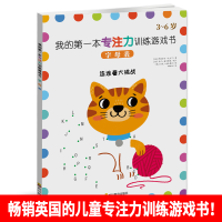 音像字母表(3-6岁)/我的本专注力训练游戏书伊丽莎白·戈尔丁