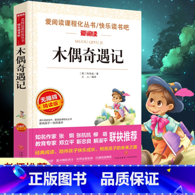 木偶奇遇记 [正版]木偶奇遇记三年级 卡洛科洛迪完整版 天地出版社 匹诺曹 小学生二年级阅读课外书必读的经典书目 四年级