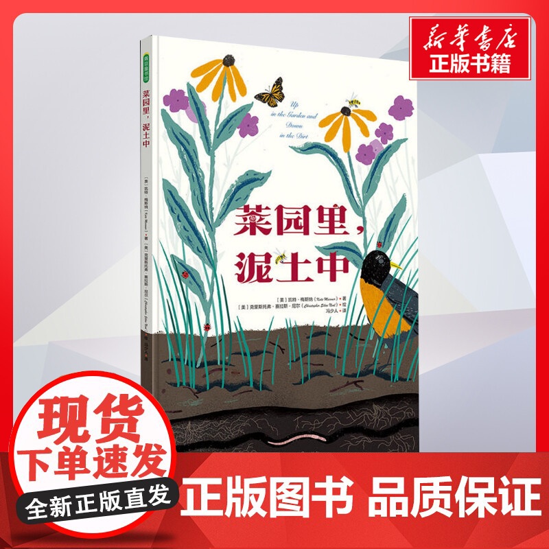 菜园里,泥土中 凯特梅斯纳著 儿童文学小学生课外阅读书籍正版6-7-8-9-10岁一年级二年级三年级四年级寒暑假课外书知