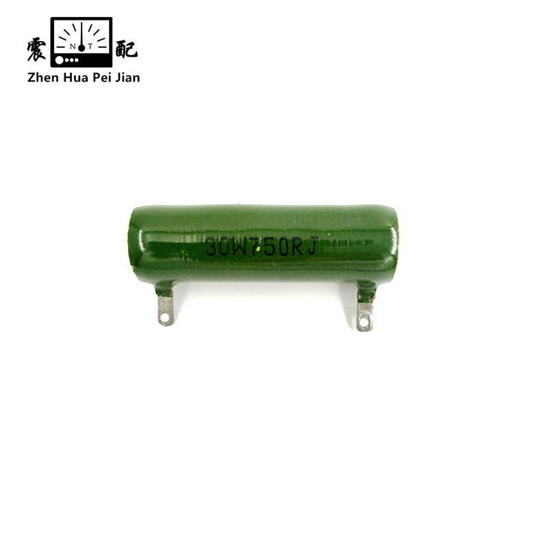 震配 被釉磁管线绕电阻器 RX20-30W (欧姆Ω值备注) 只