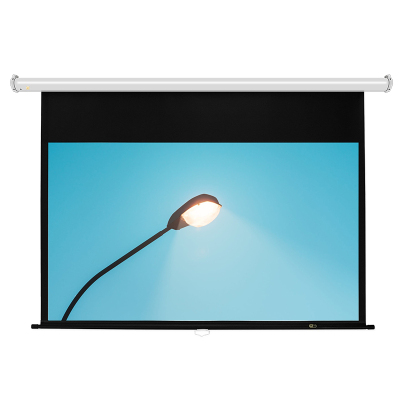经科JK投影幕布S2 126寸16:10手动自锁白塑幕投影机投影仪幕布