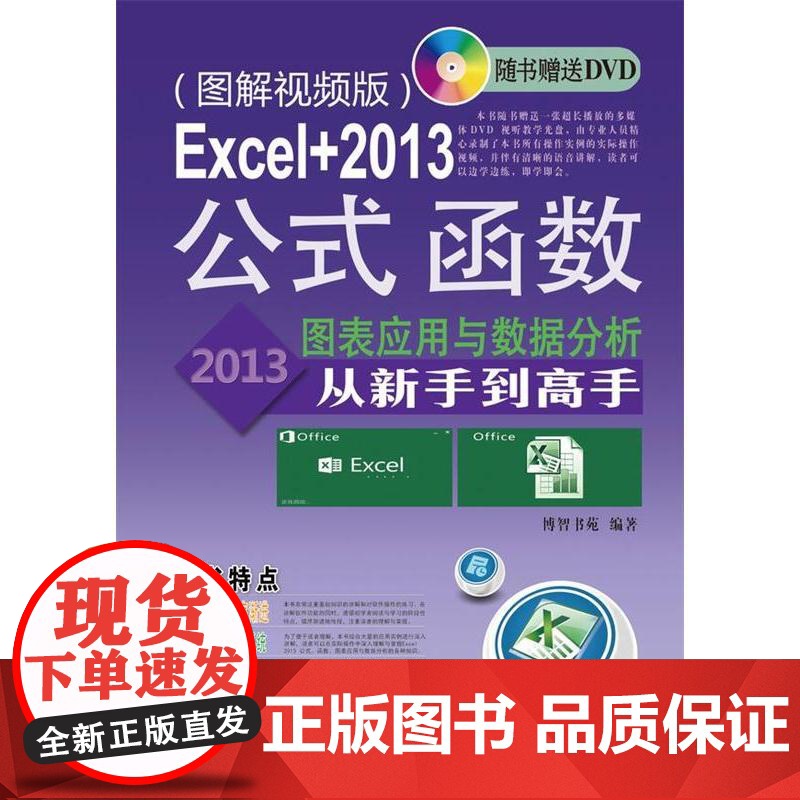 Excel+2013公式、函数、图表应用于数据分析从新手到高手:图解视频版