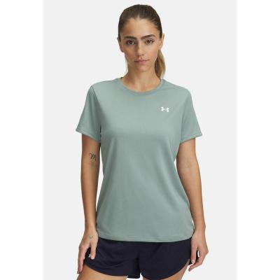 Under Armour女款运动T恤速干透气训练健身短袖圆领上衣