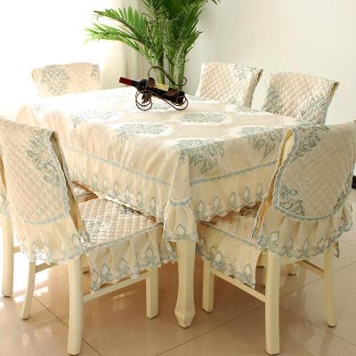 家柏饰(CORATED)台布长方形茶几桌布布艺餐桌布椅套餐椅垫套装餐椅套椅子套罩欧式