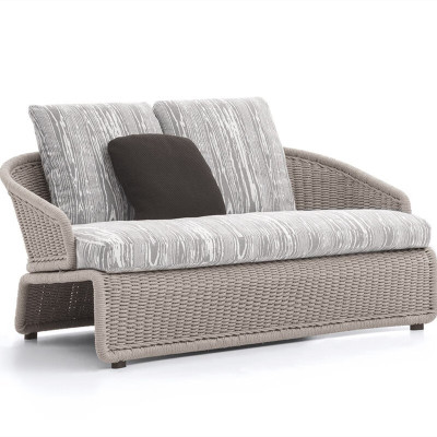 金菲罗格 设计师户外沙发庭院室外藤编家具休闲藤沙发组合 三人沙发