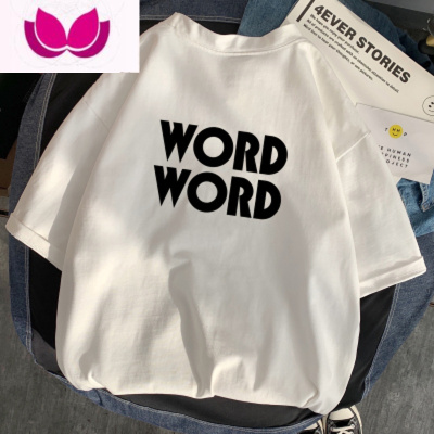 七斓高克短袖t恤男夏季oversize克莱因蓝情侣体恤美式复古五分袖