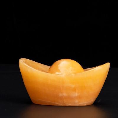 美帮汇玉元宝摆件搭配家居装饰品大中小号玉石多件