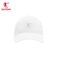 乔丹 户外运动帽休闲帽防晒遮阳帽QTEAC1253001S 乔丹白