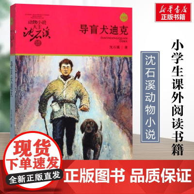导盲犬迪克 升级版 沈石溪动物小说正版品藏书系 小学生三年级四年级课外书7-8-9-10岁寒暑假课外书阅读浙江少年儿童出