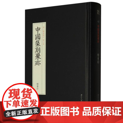 楷书印 中国篆刻聚珍第三辑 中国篆刻大字典战国印汉官汉私印秦印古玺印书画印章图谱篆书临摹鉴赏历代篆刻集粹印谱