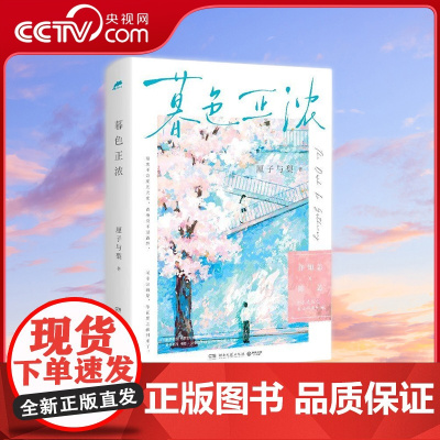 [央视网]暮色正浓 言情黑马作者厘子与梨 暗恋文高口碑代表作 随书附赠书签+学生证+明信片+拍立得+便笺 TJ