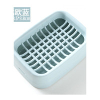 家柏饰(CORATED)卫生间创意香皂盒浴室肥皂沥水免打孔皂架家居用品洗衣皂托香罩盒