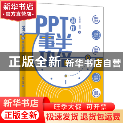 正版 PPT制作事半功倍 王德宝,刘玮 北京大学出版社 97873013320