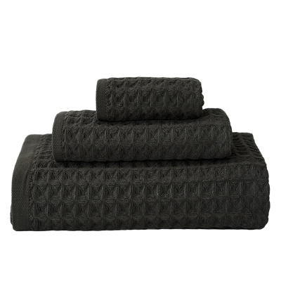 伊伊爱 蜂巢格浴巾