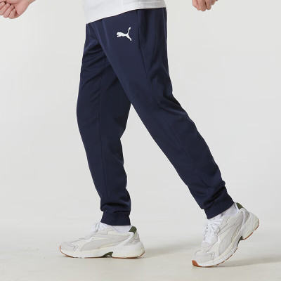 彪马(PUMA)男裤新款运动裤户外时尚跑步健身舒适透气休闲梭织长裤685639-06 ZP