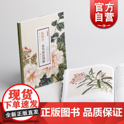 陆抑非花鸟技法图解 大师课堂上海书画出版社国画绘画技法系列另有陆俨少/吴湖帆/江寒汀/张大千