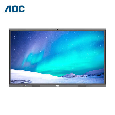 AOC 98T14MC 单机会议平板98英寸4K智能会议平板触屏视频会议一体机内置摄像头麦克风电子白板