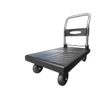 新运 小推车拉货折叠轻便手推车家用静音快递超市便携搬运平板拖车拉车 个